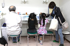 高尾耳鼻咽喉科医院　治療の様子